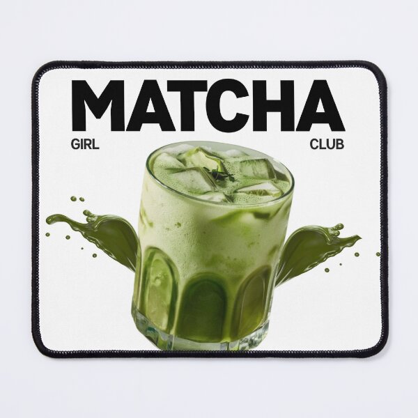 Item preview, Matcha Girl Club - Cool Minimalistic Matcha Glass Aesthetic designed and sold by luminnara.