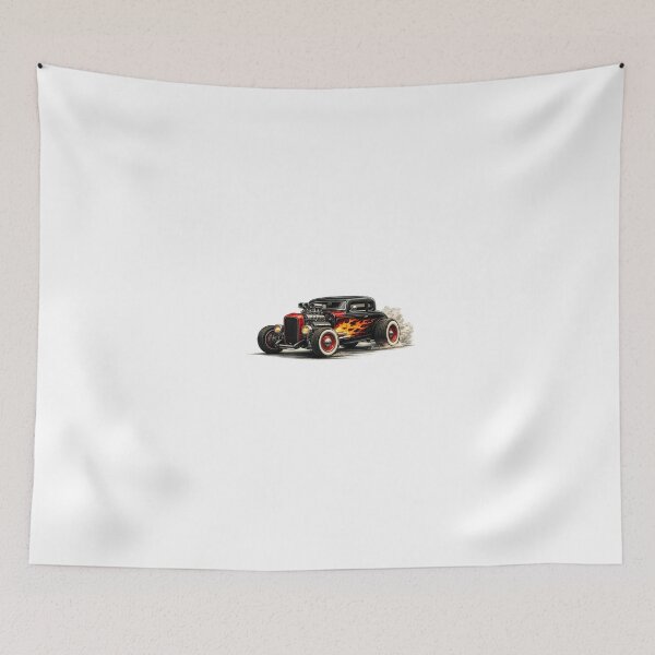 Item preview, Hot Road with flames and smoke designed and sold by AlexandreSM.