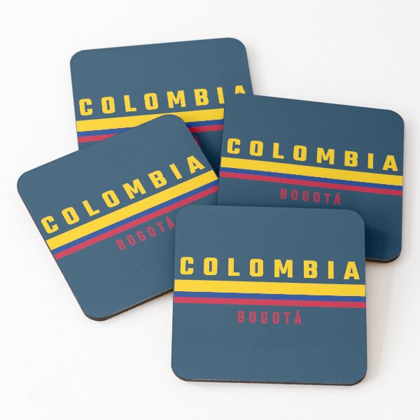 Item preview, Colombia Flag Bogota City Pride - Modern Travel Souvenir designed and sold by mashmosh.