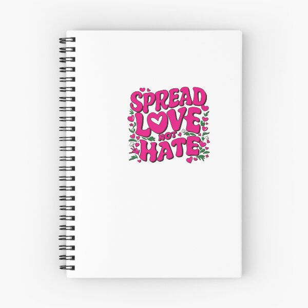 Item preview, Spread Love Not Hate – Positive Quote Sticker & Apparel Design designed and sold by GoxyVision.