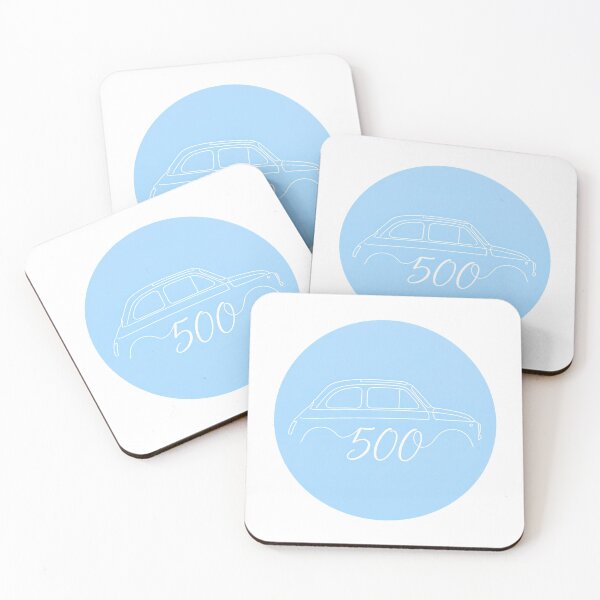 Item preview, Fiat 500 Minimal Line Art Design | Classic Italian City Car designed and sold by KatanaCreative.