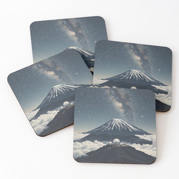 Item preview, Mauna Kea Summit Night Sky Illustration designed and sold by wildexperience.
