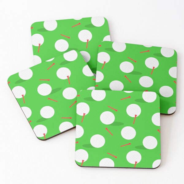 Item preview, Golf Balls and Tees Golfing Pattern designed and sold by CreativeBridge.