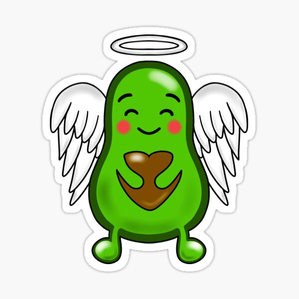 Holy Guacamole Avocado Sticker