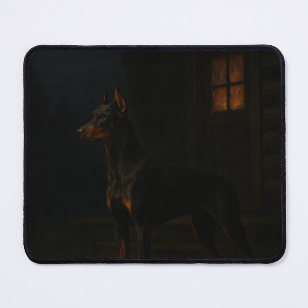 Item preview, Doberman Night Watch designed and sold by VandVArt.