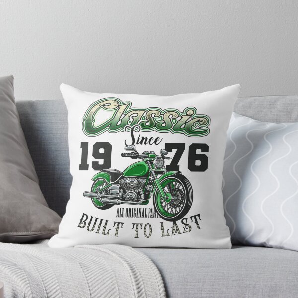 Item preview, Motorcycle Bikers Motorbike Birthday Born In 1976 designed and sold by JRRTs.