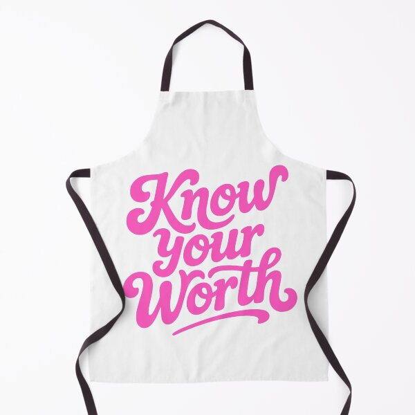 Item preview, Know Your Worth! Pink Girly designed and sold by PMCreative.