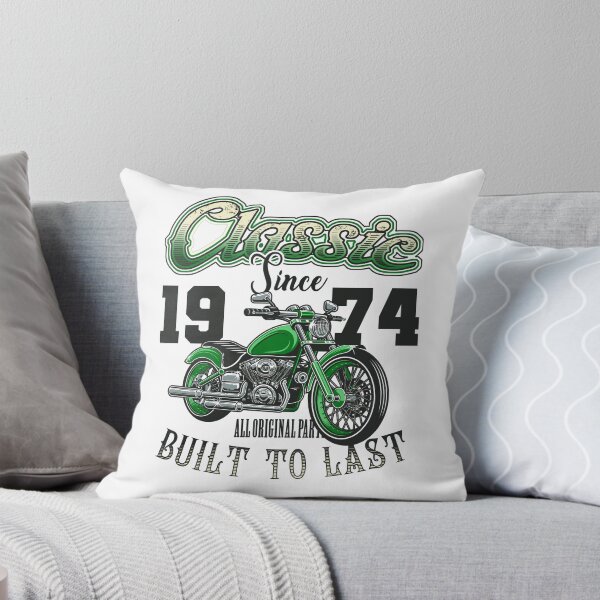 Item preview, Motorcycle Bikers Motorbike Birthday Born In 1974 designed and sold by JRRTs.