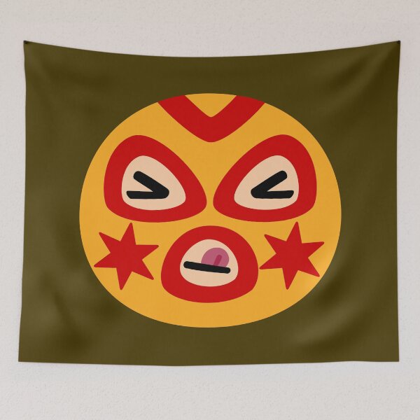 Item preview, Mexican Lucha Libre Mask designed and sold by Sonia Pascual Izquierdo.
