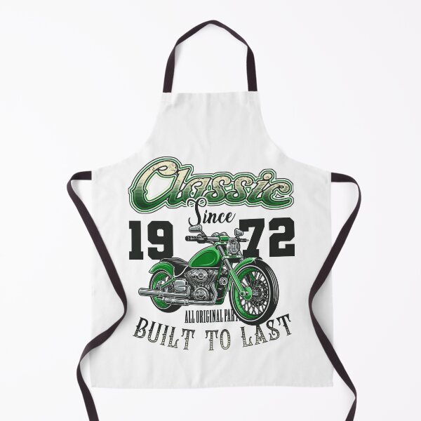 Item preview, Motorcycle Bikers Motorbike Birthday Born In 1972 designed and sold by JRRTs.