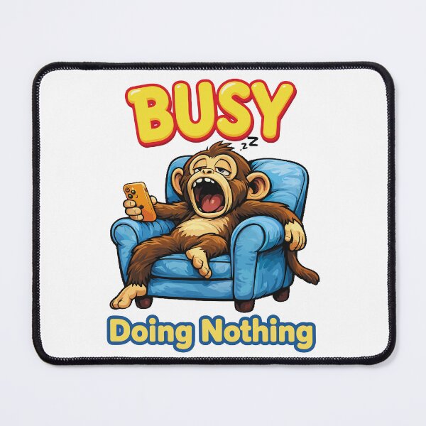 Item preview, Busy Doing Nothing : Lazy Monkey Lounging designed and sold by ifundesign.