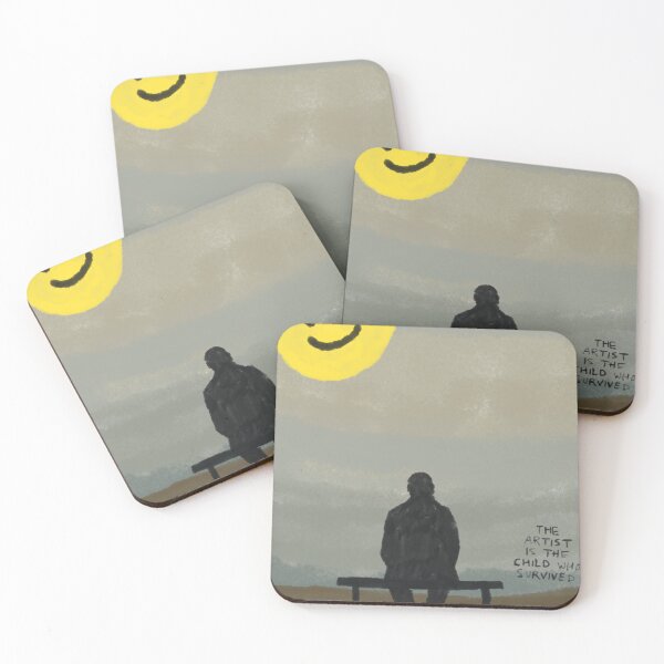 Item preview, Childish Grotesque - The Man On The Bench designed and sold by Gorrows.