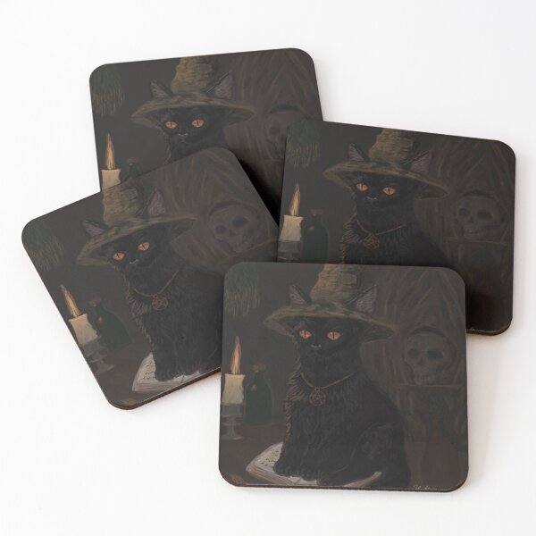 Item preview, Witchcore Cat – Mystic Black Witch Aesthetic designed and sold by Konsti333.