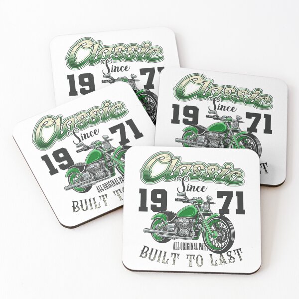Item preview, Motorcycle Bikers Motorbike Birthday Born In 1971 designed and sold by JRRTs.