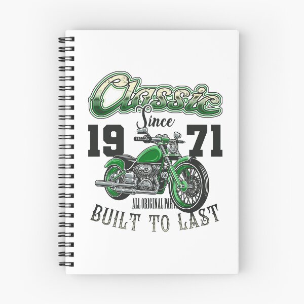 Item preview, Motorcycle Bikers Motorbike Birthday Born In 1971 designed and sold by JRRTs.