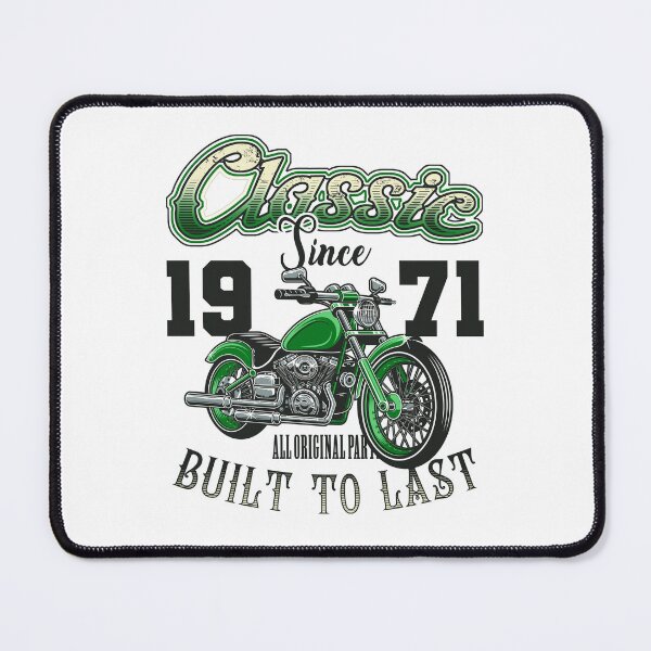 Item preview, Motorcycle Bikers Motorbike Birthday Born In 1971 designed and sold by JRRTs.
