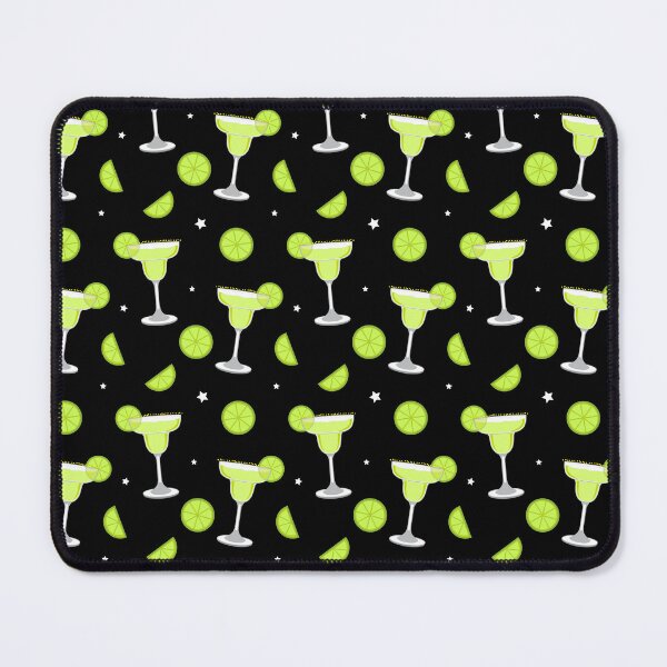 Item preview, Margarita Cocktail Pattern on Black designed and sold by CreativeBridge.