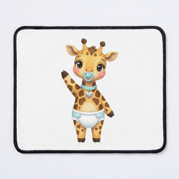 Item preview, Baby Giraffe with Pacifier and Diaper designed and sold by CHRIST5000.