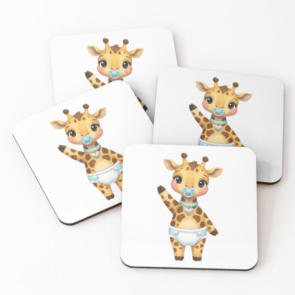 Item preview, Baby Giraffe with Pacifier and Diaper designed and sold by CHRIST5000.