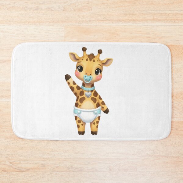 Item preview, Baby Giraffe with Pacifier and Diaper designed and sold by CHRIST5000.