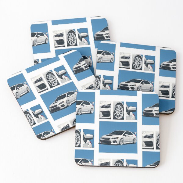 Item preview, Japanese Rally Legend – White Turbo Sedan Comic Art designed and sold by v1per4ever.