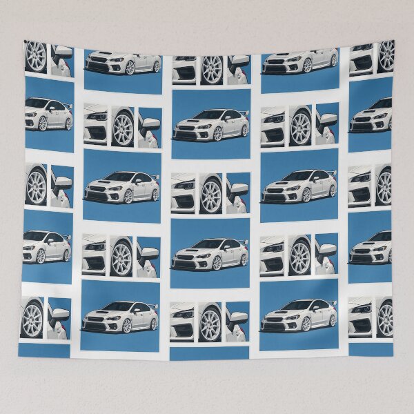 Item preview, Japanese Rally Legend – White Turbo Sedan Comic Art designed and sold by v1per4ever.