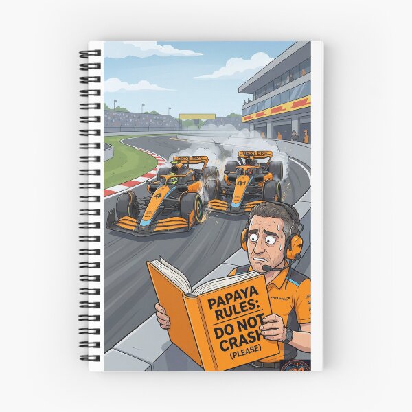 Item preview, McLaren Papaya Rules designed and sold by Caricature Circuit.