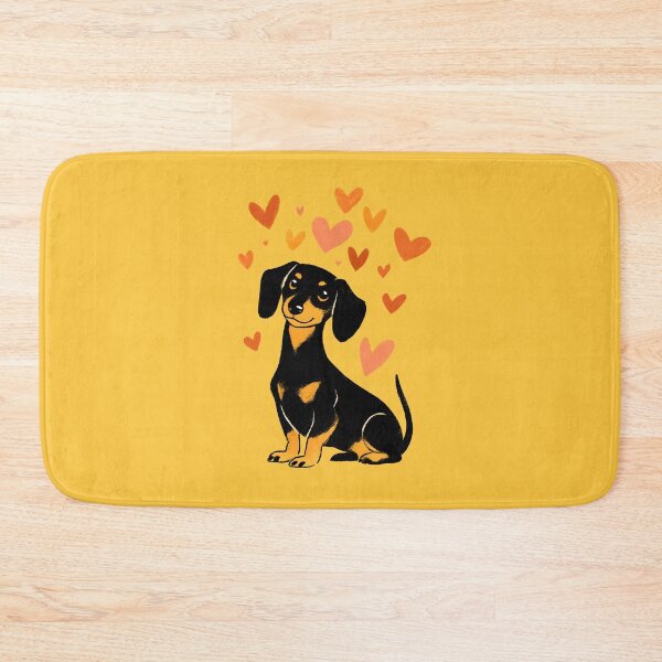 Item preview, Daschund Hearts  designed and sold by xiao xuans.
