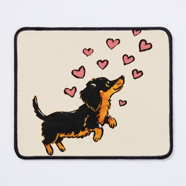 Item preview, Daschund Hearts designed and sold by xiao xuans.