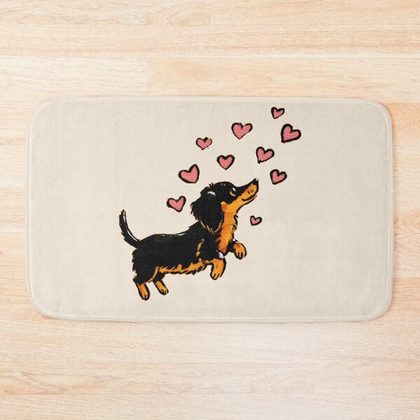 Item preview, Daschund Hearts designed and sold by xiao xuans.