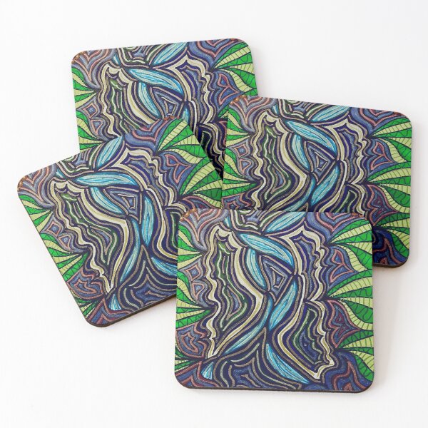 Item preview, Deep and Dark Hidden Lagoon designed and sold by artbyalette.