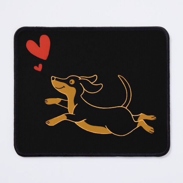 Item preview, Daschund Hearts designed and sold by xiao xuans.