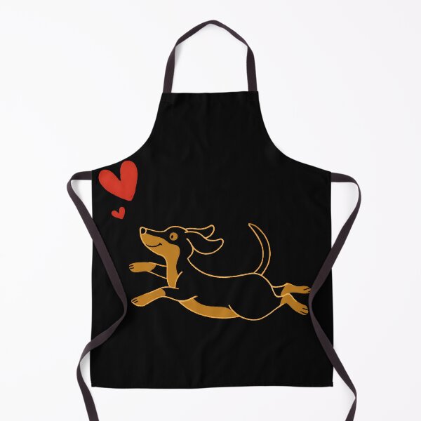 Item preview, Daschund Hearts designed and sold by xiao xuans.