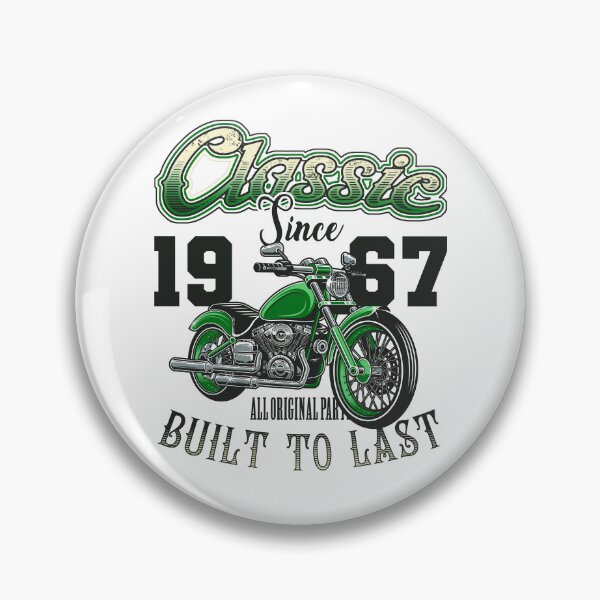 Item preview, Motorcycle Bikers Motorbike Birthday Born In 1967 designed and sold by JRRTs.