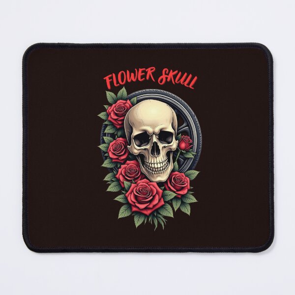 Item preview, Flower Skull Funny Gifts For Hobbyists designed and sold by FullerMagic.
