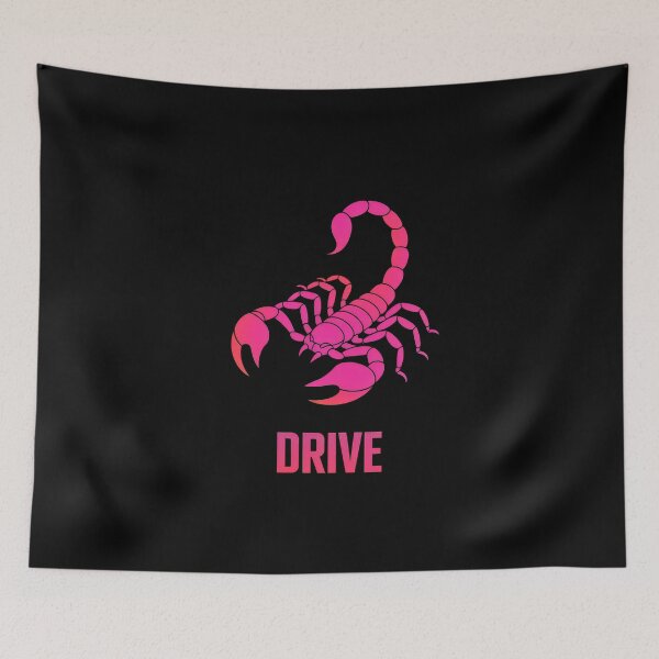 Item preview, Drive Movie - Scorpion Minimal Neon Poster designed and sold by Enea Kelo.