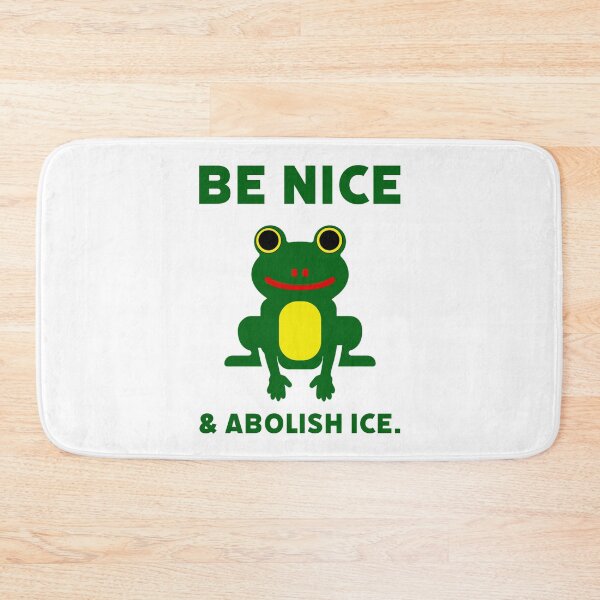 Item preview, Be nice and abolish ICE designed and sold by Rachel the Artist .