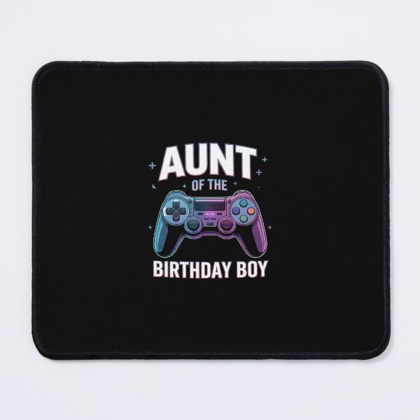 Item preview, Aunt of the Birthday Boy Matching Family Video Game Party designed and sold by SyntaxClaw.
