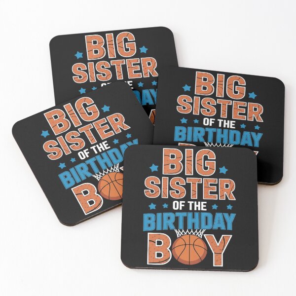 Item preview, Basketball Big Sister Of The Birthday Boy Family Matching designed and sold by MarryIsMonth.