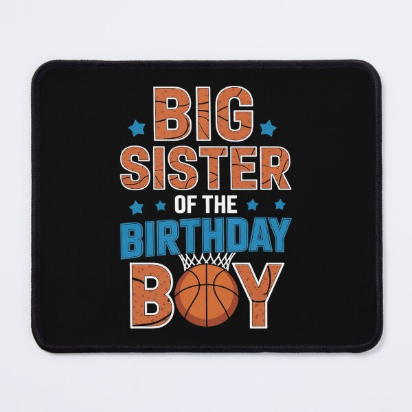 Item preview, Basketball Big Sister Of The Birthday Boy Family Matching designed and sold by MarryIsMonth.