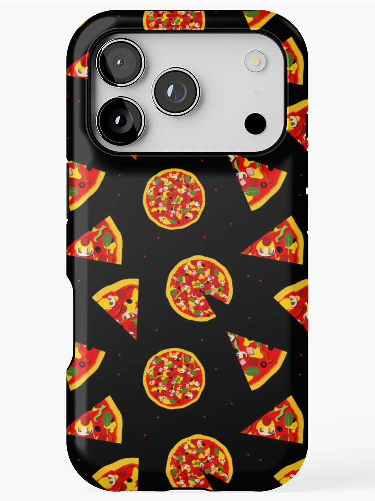 Thumbnail 1 of 4, iPhone Case, Pizza Pattern designed and sold by CreativeBridge.