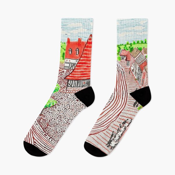 Item preview, Beuvron-en-auge Panorama By David Hockney designed and sold by Tommypaitersy.