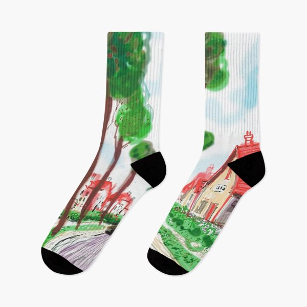 Item preview, Cardigan Road By David Hockney designed and sold by Tommypaitersy.