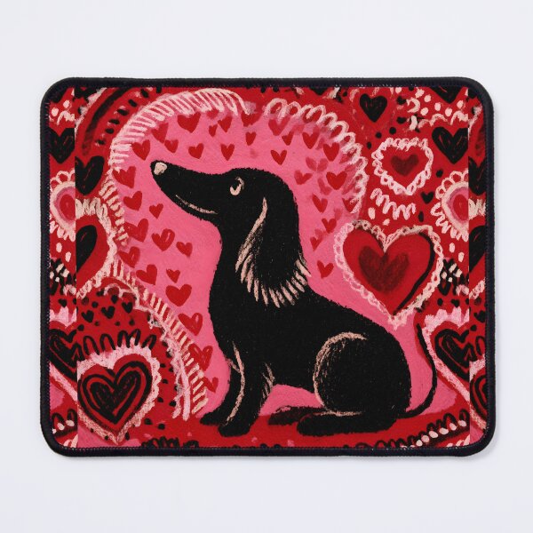 Item preview, Daschund Hearts designed and sold by xiao xuans.