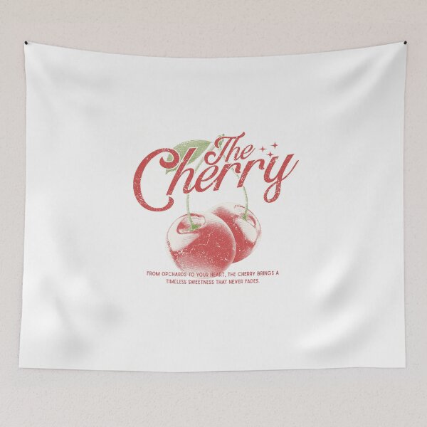 Item preview, The Cherry - Cool Vintage Meaningful Design designed and sold by luminnara.