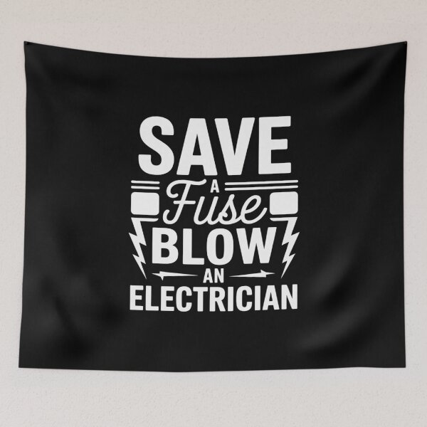 Item preview, Save A Fuse - Electrician Electrical Engineer Wiring Wireman designed and sold by FadeOfThrone.