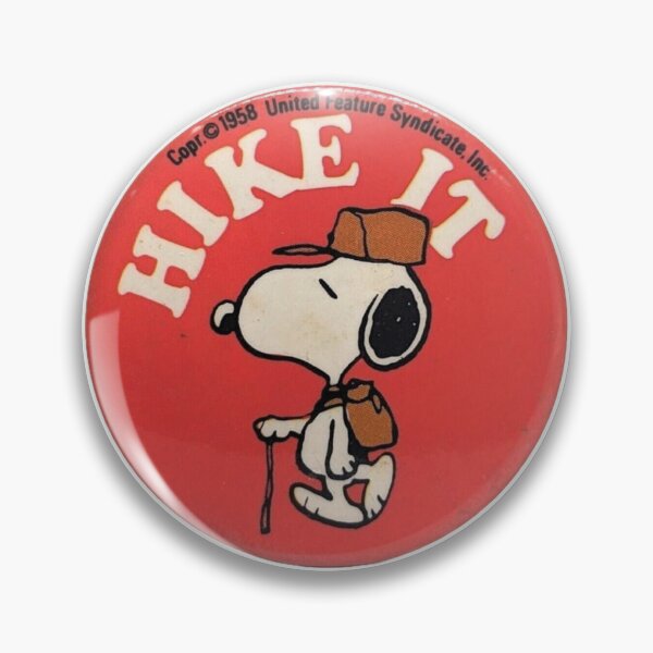 Item preview, Snoopy hike it badge designed and sold by Elsbeth..