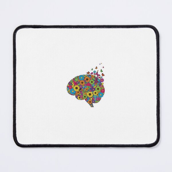 Item preview, Floral Brain Growth - Mental Health Awareness & Neurodiversity Art designed and sold by Maclaw200d.