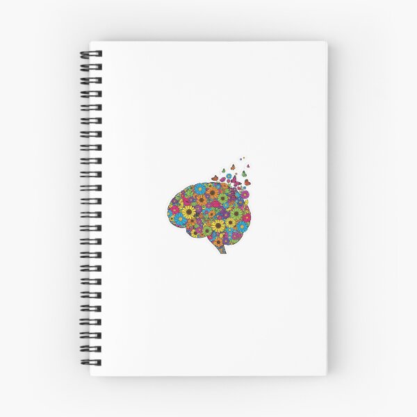 Item preview, Floral Brain Growth - Mental Health Awareness & Neurodiversity Art designed and sold by Maclaw200d.