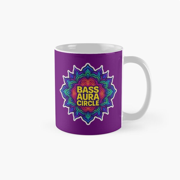 Item preview, Bass Aura Circle – Psychedelic Low Frequency Bass Art designed and sold by |TRSSHOP|.